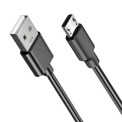 Shure Micro USB Charging Cable. For MV7, MV88+, MV5, MV51, MV5C Microphones & Other Micro USB Devices. Black.