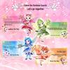 Rainbow Guardians Luminous Princess Wand: Fairy Morning Light Scepter for Girls