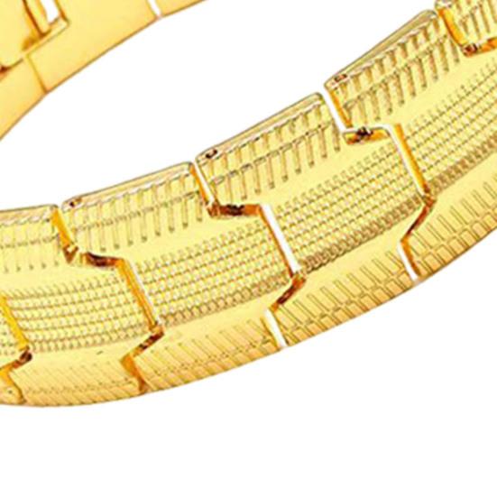 Alloy Magnetic Bracelet Retro 3-Row Magnet Therapy Bracelet Hypoallergenic Health Bracelet Gift for Him Her Women Men