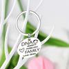 SeraphinaT Adoption Day Gifts for Family Boy Girls Keychains for Women Men Step