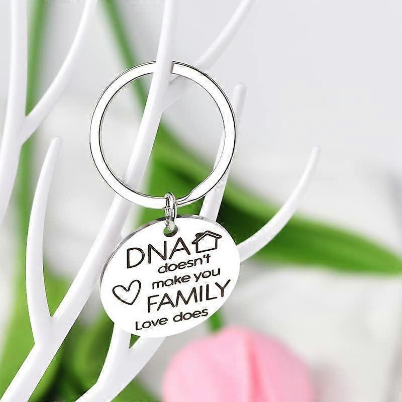 SeraphinaT Adoption Day Gifts for Family Boy Girls Keychains for Women Men Step
