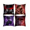 Action-Packed Anime B-Black Clover A-Asta  Pillow Case Square Double-Sided Sofa Cushion Cover Bedroom Bedside Pillow