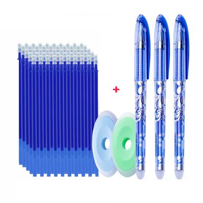 55/53/21/12/10/6/4/2/1pcs/lot Magic Erasable Pen Refills Rod Bear Cat Erasable Gel Pen Set 0.5mm Erasable Ink Gel Pens