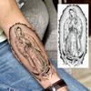 1 Sheet Realistic Butterfly Snake Flowers Temporary Tattoos Waterproof Long Lasting 3D Temp Fake Tattoo Sticker For Women Girls