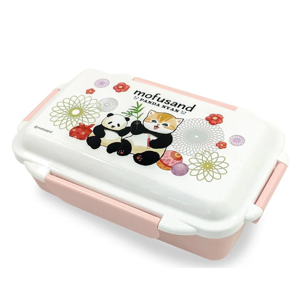 

mofusand Четырехточечный ланч-бокс на один ярус ( Панда Ньян ) Япония НОВЫЙ