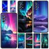 Beautiful Northern Lights Phone Case For Samsung A35 A55 A15 A13 A51 A71 A41 A31 A21S A03S A05 A32 A23 A25 A33 A53 A73 5G Cover