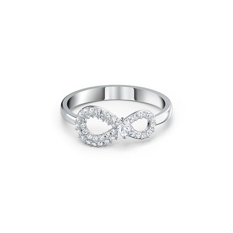 Swarovski Infinity Casual Fashion Crystal Ring Women rings 5535396 58