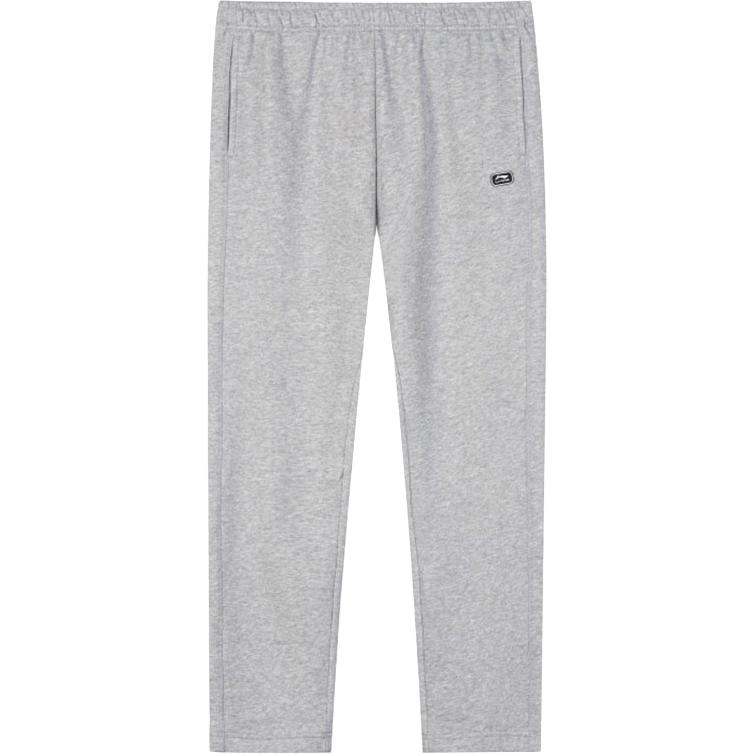 

Li Ning Спортивная серия Тренд Дышащие Свободные Прямые Штанины Средняя Посадка Повседневные Удобные Трикотажные Спортивные Брюки Мужские брюки AKLVB15-2 M