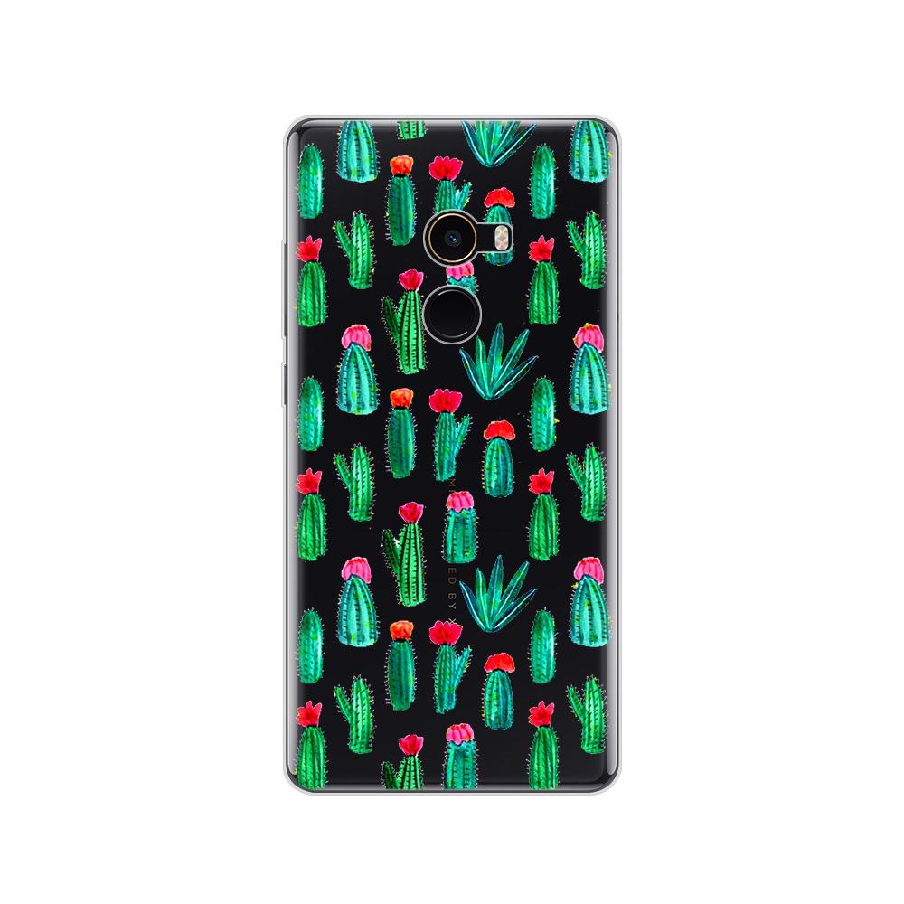 Pouzdro pro Xiaomi Mix 2 Soft Silicon TPU Pouzdro pro Xiaomi Mi Mix 2 Mix2 Zadní kryt Ochranný zadní kryt Transparentní Coque Shell
