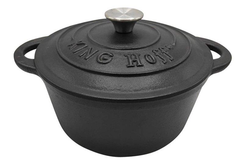 Kinghoff 1476 Braadpan - kookpan - Ø24cm- Gietijzeren - alle warmtebronnen