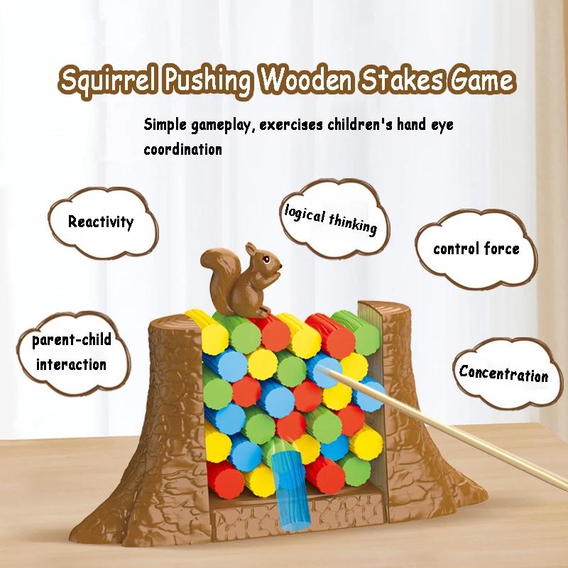 Children Stacking Challenge Social Family Party Games Balance Tower Board Game Table Toys Logical Fun Novelty Interactive Toy