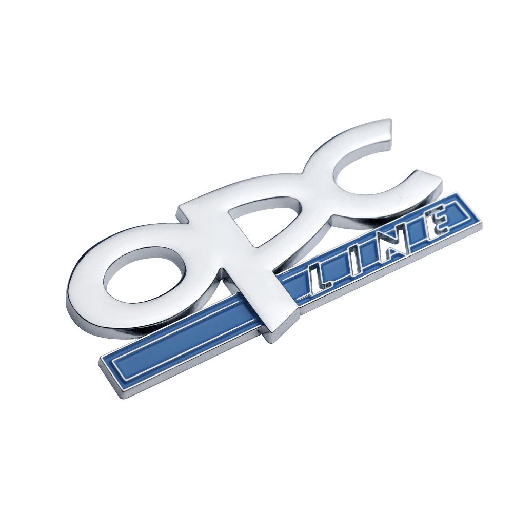 

3D Metal Car Styling Body Trunk OPC Emblem Decor Sticker Auto Accessories For Opel Astra K Vivaro Corsa Zafira Insignia Mokka