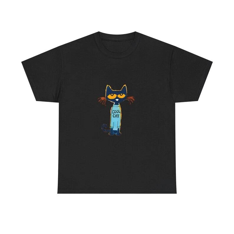 

Pete the Cat Unisex Tee: Fun Graphic Shirt for Cat Lovers 2XL