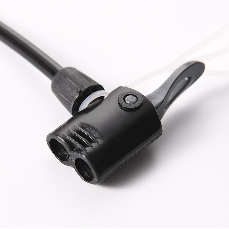 Bicycle Floor Pump 130 PSI with Gauge Schrader Presta Valve for Road Tire Inflator Bike Foot Air Pump Cycling Ball Inflation