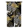 Qinunipoto Noren Japanese Style Carp and Wave Pattern Noren Width 85 X Length 150 Cm Interior Blindfold Stylish Blinds Light Blocking Room Divider