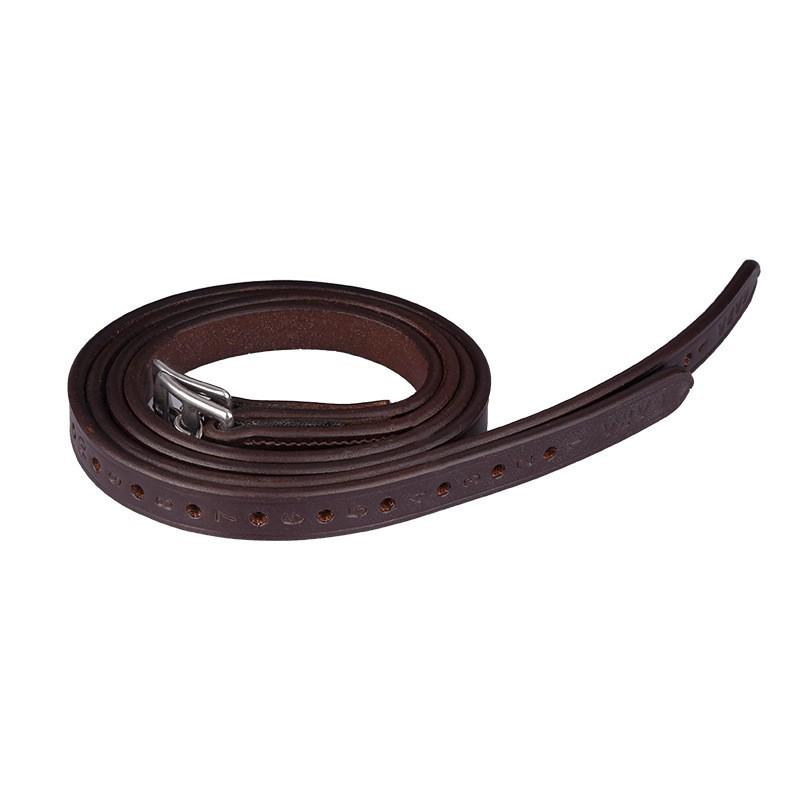 SHIRES Cowhide Stirrup Leathers Horse Tack Equestrian Supplies 135 cm темно-коричневого