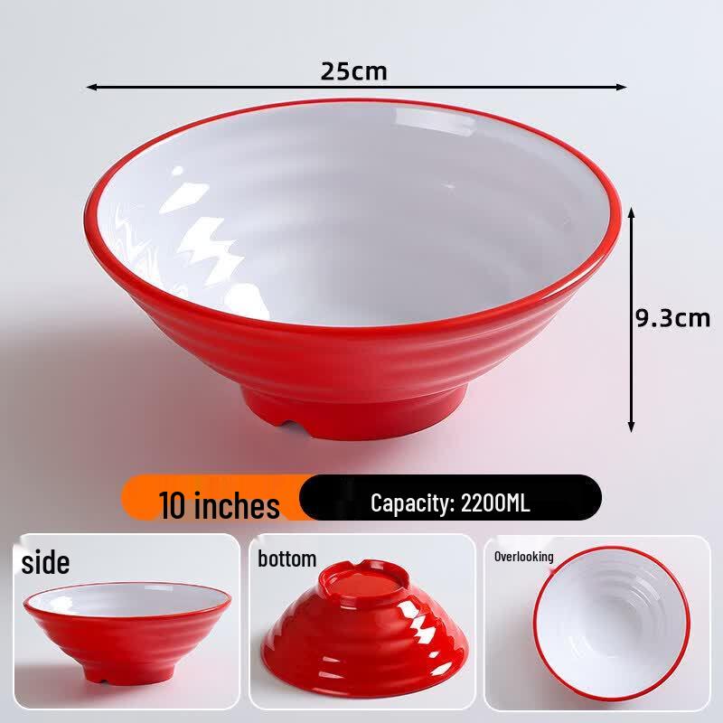 Qiwei Commercial Melamine Noodle Bowl