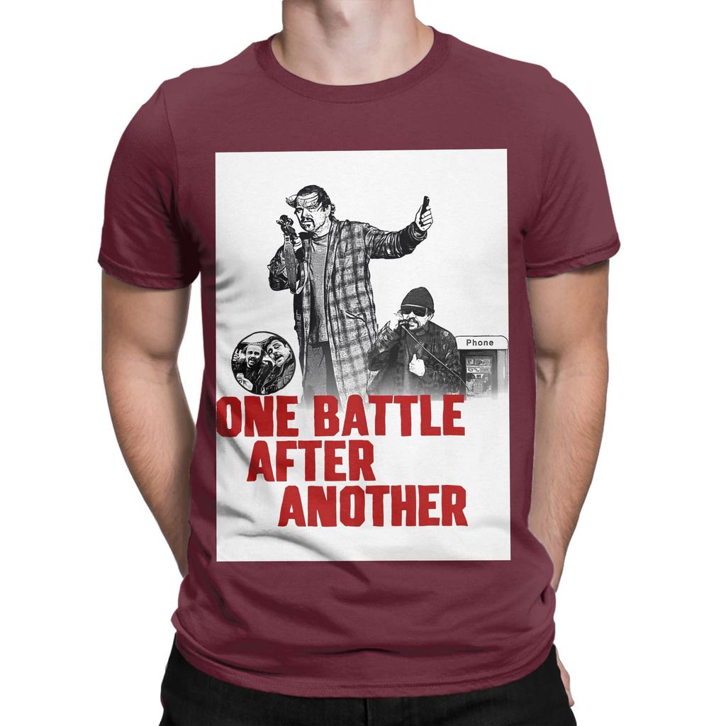 Ein Kampf nach dem anderen Film inspiriert Lustiges 100% Baumwolle T-Shirt Ein Kampf nach dem anderen Oberteile T-Shirts Für Unisex