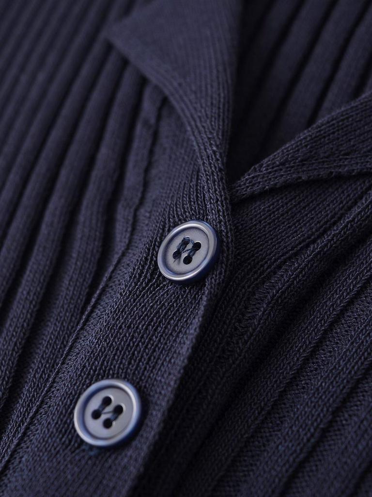 ZARZ Women's Classic Ribbed Knit Long Dress - European & American Style