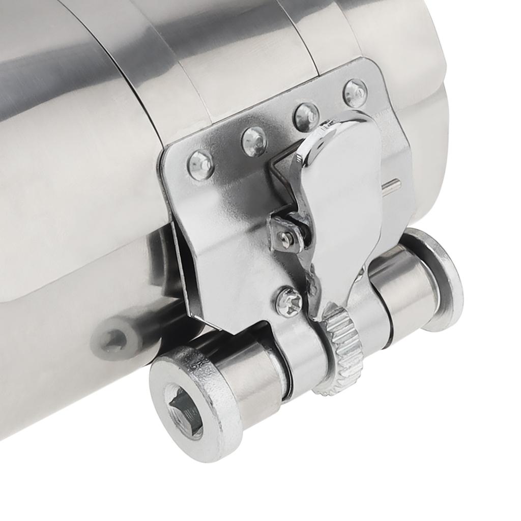 4inch Car Engine Piston Circle Compressor Tool, Adjustable Sizes From 2 Inch To 7 Inch with Piston Installer Plier, Silvery 50mm,175mm Piston Circle