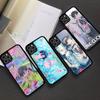 Healing Anime L-Link C-Click PC+TPU Phone Case For IPhone 17 16 15 14 13 12 11 Pro Max Plus Kawaii Cartoon Cover