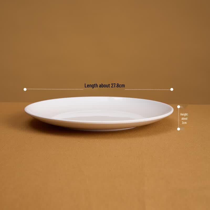 Melamine Shallow Dinner Plate