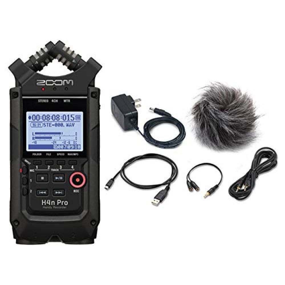 

Zoom Zoom Handy Recorder H4n Pro Blk All Black Edition + набор аксессуаров Aph 4n Pro Set