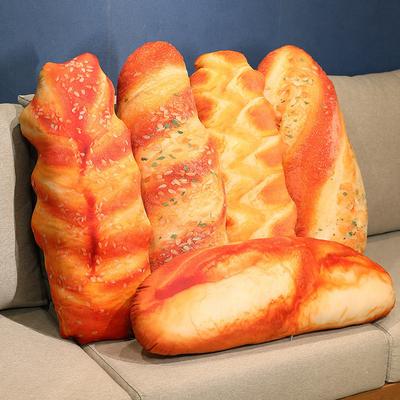 Simulation Food Butter Bread Throw Pillow Plush Toy Bread Doll Home Sofa Pillow Cushion Activity Gift