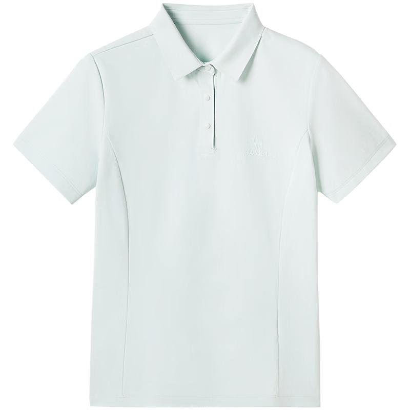 Camel Quick-Dry Short Sleeve Polo Shirt