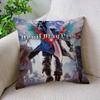 D-DevilS May Cry-S Cushion Cover Polyester Sofa Cushions Decorative Throw Pillows Home Decoration Pillowcover