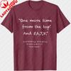 Funny One More Time From The Top 5678 TShirt Unisex Dance Teacher Joke Print Shirt Sarcastic Dancer Casual Tee Unisex Unisex Tops