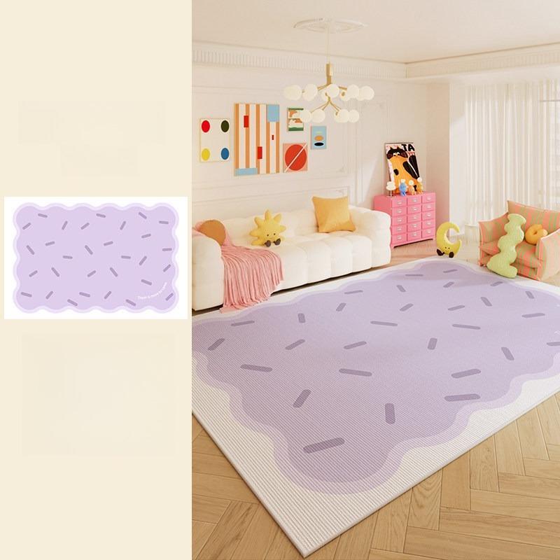 Grote Woonkamer Decoratie Tapijt Moderne Stijl Tapijten voor Slaapkamer Pluizig Zacht Lounge Vloermat Verdikte Pluche Hal Tapijt 80x160cm