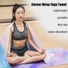 Yoga AusbreittuchSchweißabsorbierend und SchnelltrocknendRutschfestes Mikrofaser-Yoga-TuchBedrucktes Yoga-Ausbreittuch