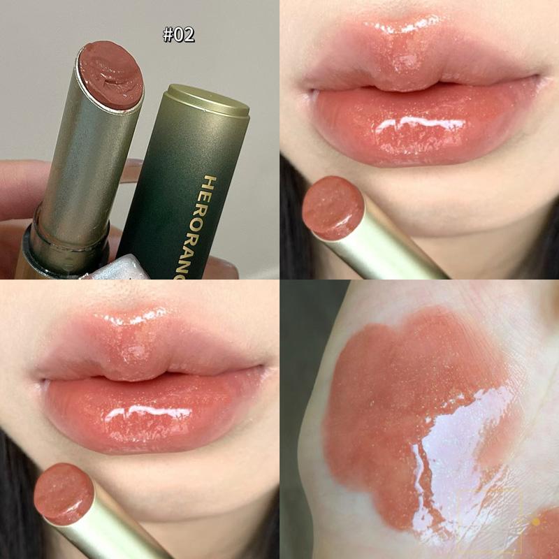 11g Schimmerndes Schwarzes Lippenstift Transparent Spiegel Wasser Lippen-Gloss Aufpolsternd Wasserdicht Nicht-haftend Tasse Nude Klares Schwarzes Lippen-Tönungs Make-up
