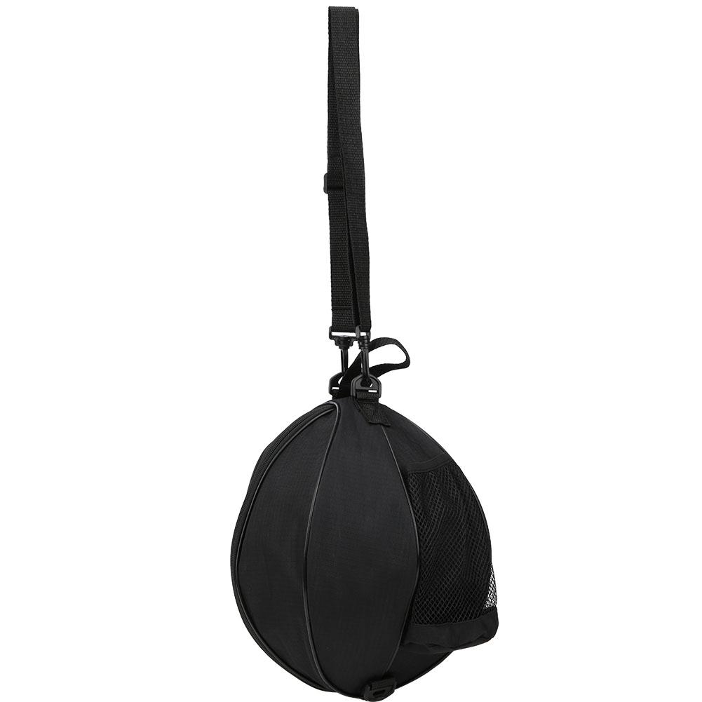 

Waterproof Round Basketball Bag Sports Football Volleyball Training with Net Pocket