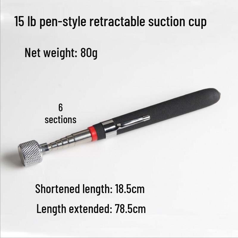 Magnetic Pickup Tool with Light & Inspection Mirror for Auto Repair