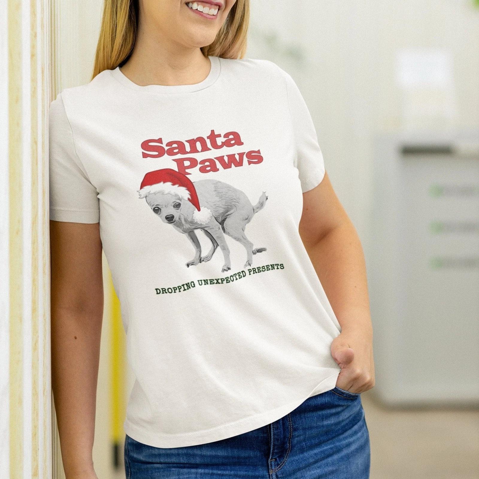 Christmas Dog Pooping Shirt, Chihuahua 3XL