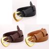 Womens Genuine Leather Belt With Pin Buckle For Casual Jeans Fashion Accessory