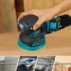 3-speed Brushless Electric Random Orbital Sander Portable Adjustable Polisher Tool Car Paint Care Rust Removal Polishing Grinder