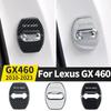 For Lexus GX460 GX 460 2010- Stainless Steel Door Lock Protective Cover Interior Modification Accessories