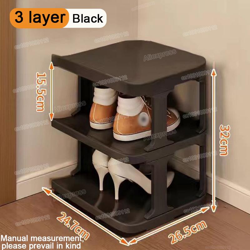 Multi-layer Shoes Storage Rack Minimalist Shoe Organizer for Home Dormitory Saving Space Wall Corner Shoe Cabinets