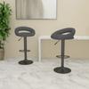 Day and Night - Day and Night Kitchen Stools 2 Units Dark Gray Velvet
