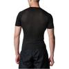 Under Armour Ua Heat Gear Effen Logo Compressie Nauwsluitend Ronde Hals T-shirt Heren Tops Zwart 1358643-001