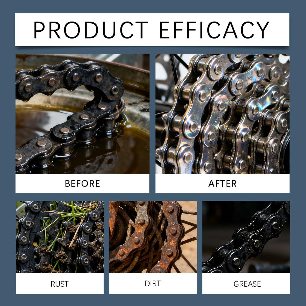 Agent pentru Lanțuri de Biciclete, Lubrifiere pe Termen Lung, Reduce Frecarea și Uzura, Agent Universal Zilnic pentru Lanțuri de Exterior120ml
