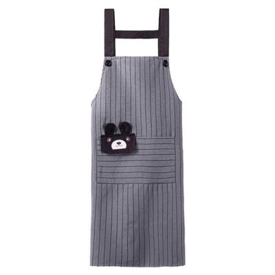 Grembiule da cucina per la casa, abito leggero con lacci, formato cena