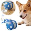 Automatic Electric Rolling Ball 2 Modes Rechargeable Dog Stimulation Toy To Keep Them Busy for Small To Medium Breeds