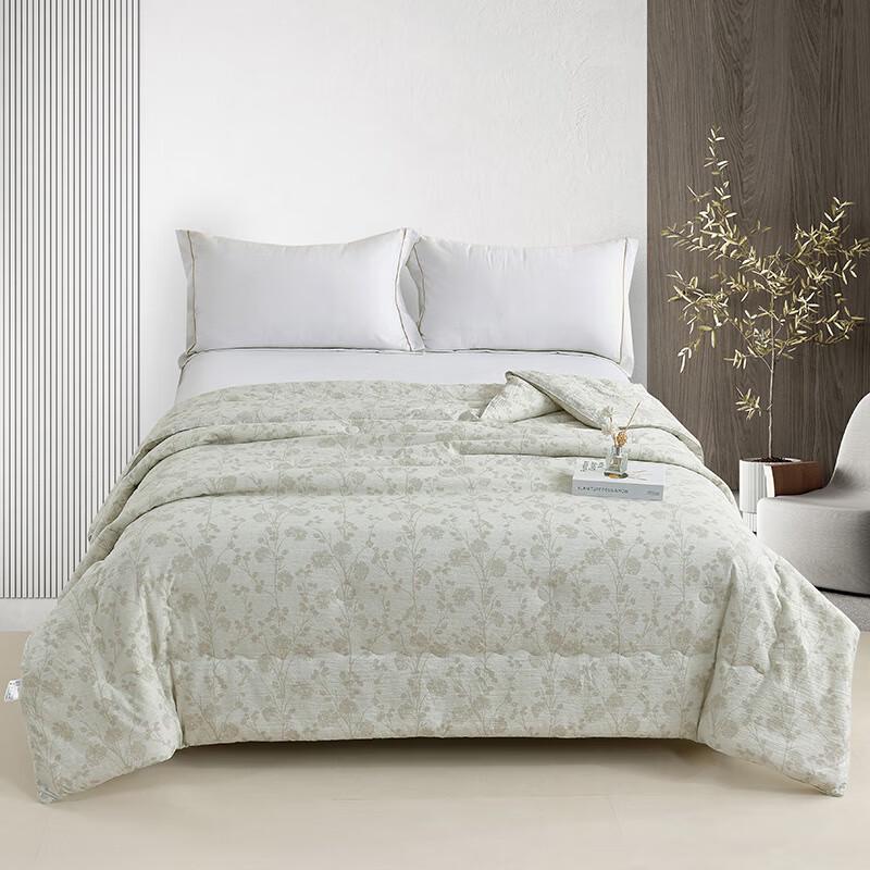 

Jeliya Branch Shadow Plain Hemp Cloud Feel Quilt