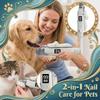 Electric Nail Clippers For Cats And Dogs (2-in-1)
