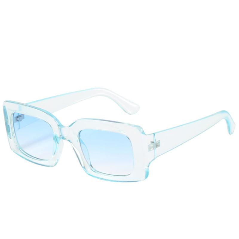 Luxury Brand Square Sunglasses Men Women 2021 Trendy Travel Rectangle Sun Glasses Ladies Vintage Black Eyewear Shades UV400
