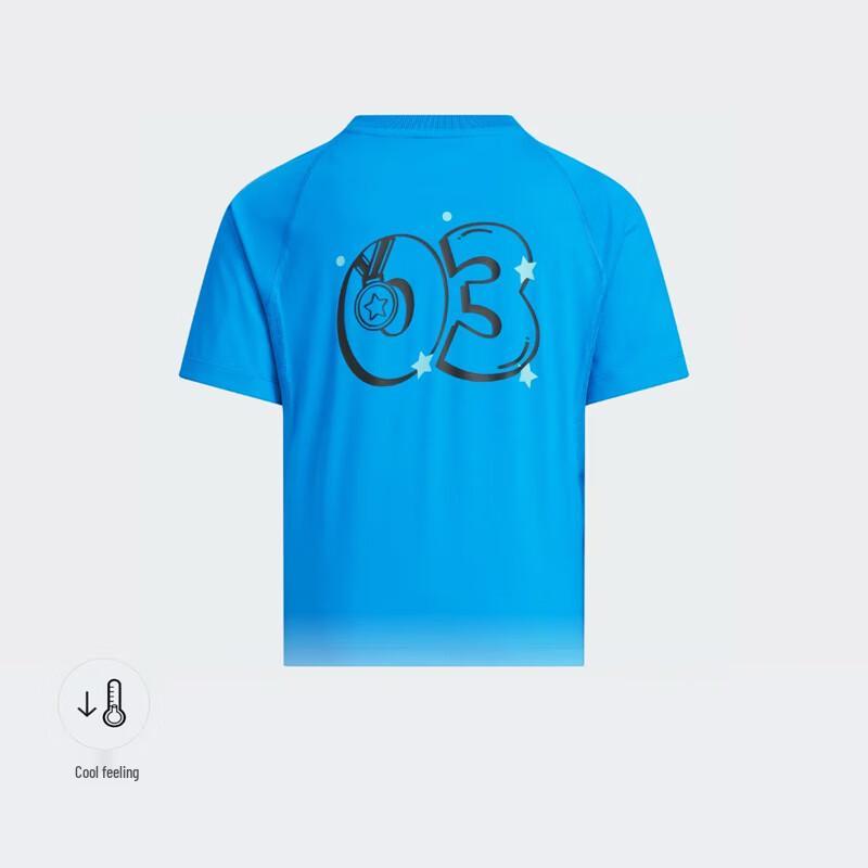 Adidas Sportswear Cooling Short Sleeve Round Neck T-Shirt 116